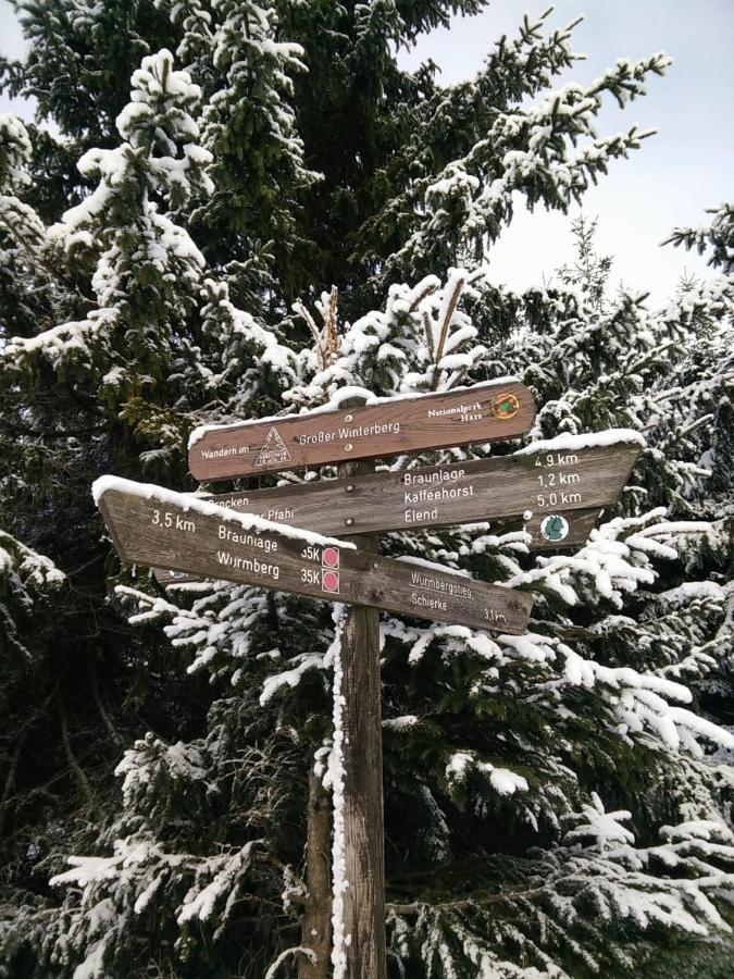 Gaestehaus Harzglueck Hotel Braunlage Buitenkant foto